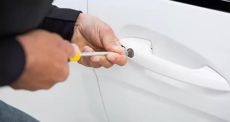 Door Knob Repair Plate in West Pensacola, FL