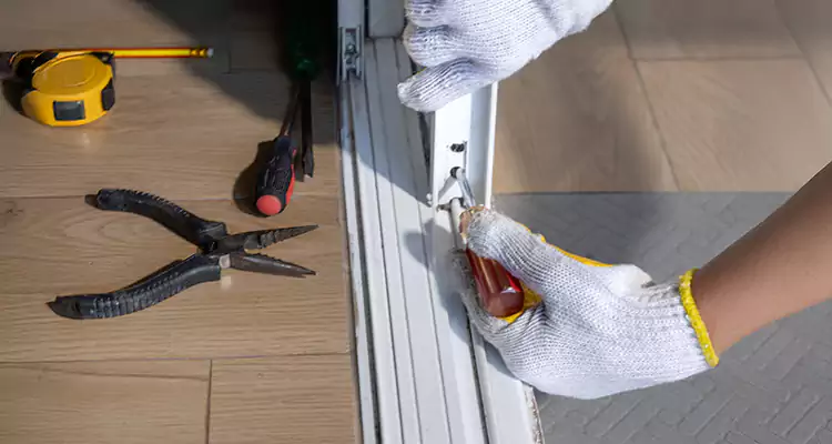 Closet Sliding Door Track Repair in West Pensacola, FL