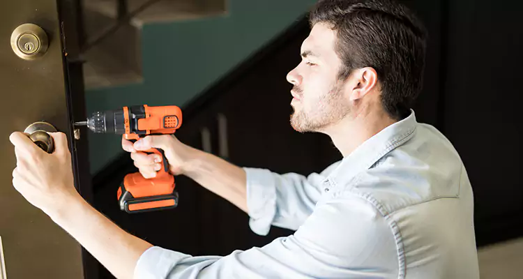 Commercial Steel Security Door Repair in West Pensacola, FL